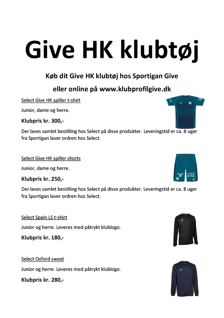 Give HK Klubtøj 20231024 1