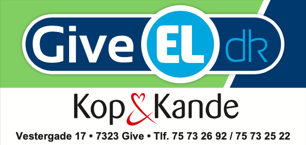 Give El v/ kop og kande